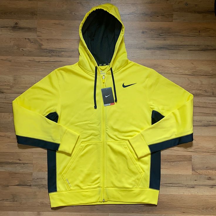 Brand New Slightly Oversized Fit Pit To Pit 22.5 Shoulder To Bottom 28 Yellow Fleece Hoodie With Crew Neck, Yellow Athleisure Hoodie For Streetwear, Yellow Hoodie For Streetwear, Yellow Fleece Hoodie With Drawstring Hood, Yellow Athleisure Sweatshirt For Fall, Yellow Long Sleeve Sports Sweatshirt, Yellow Hooded Hoodie Athleisure Style, Yellow Fall Athleisure Sweatshirt, Yellow Sports Hoodie