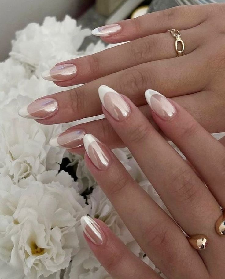 Happy Hump Day 🤍 A little Bridal Nail inspo for you today, would you go a little different on your wedding day or keep it pure and simple? F x 📍 The Cleve . Wellington . TA21 8SN 💻 www.larabellebridal.com ☎️ 07422 687 288 🔗 Link in Bio #nailinspo #bridalnails #bridalshop #bridalshopsomerset #weddingdressshop #dreamweddingdress #bridetobe #2024bride #2025bride #sayyestothedress #somersetbride #devonbride #dorsetbride #somersetwedding #weddinginspo #wedding #bride #taunto... Simple Nails For Engagement, Wedding Nail Inspo Bride, Wedding Manicure For Bride, Nail For Bride, Nails For Wedding The Bride, Bio Gel Nail Designs, Best Wedding Nails Brides, Almond Nails 2024, Nails For Bride Wedding Day