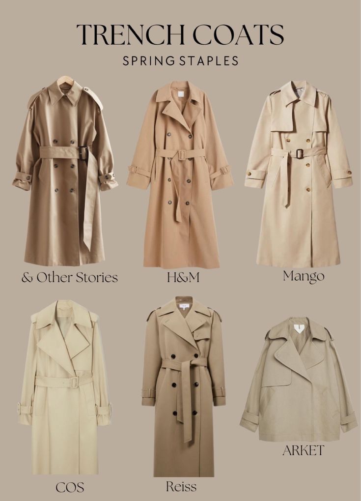 Double-breasted Trench Coat curated on LTK Korean Fashion Trench Coat, How To Style Long Beige Coat, Double Breasted Trench Coat Women, Modern Trench Coat Women, Trench Coat Styles For Women, Beige Trench Coat Outfit Women, How To Style Coats Casual, Winter Coat Dress Outfit, Classic Trench Coats Women