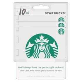 starbucks gift card with the starbucks logo on it