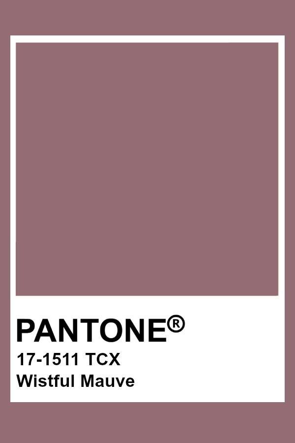 pantone's logo with the words, 17 - 511 tcx wishful mauve