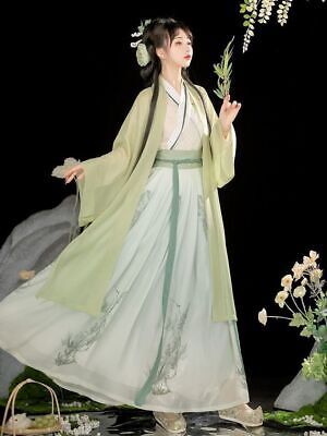 Top Seller for 3pcs Sets Chinese Hanfu Set Female Cosplay Costume Party Summer Hanfu Dress, Summer clothing