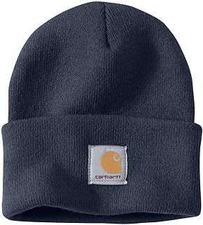 Carhartt Hat, Beanie Fits, Carhartt Beanie, Carhartt Logo, Blue Beanie, Men's Beanies, Men Carhartt, Cuffed Beanie, Navy Man