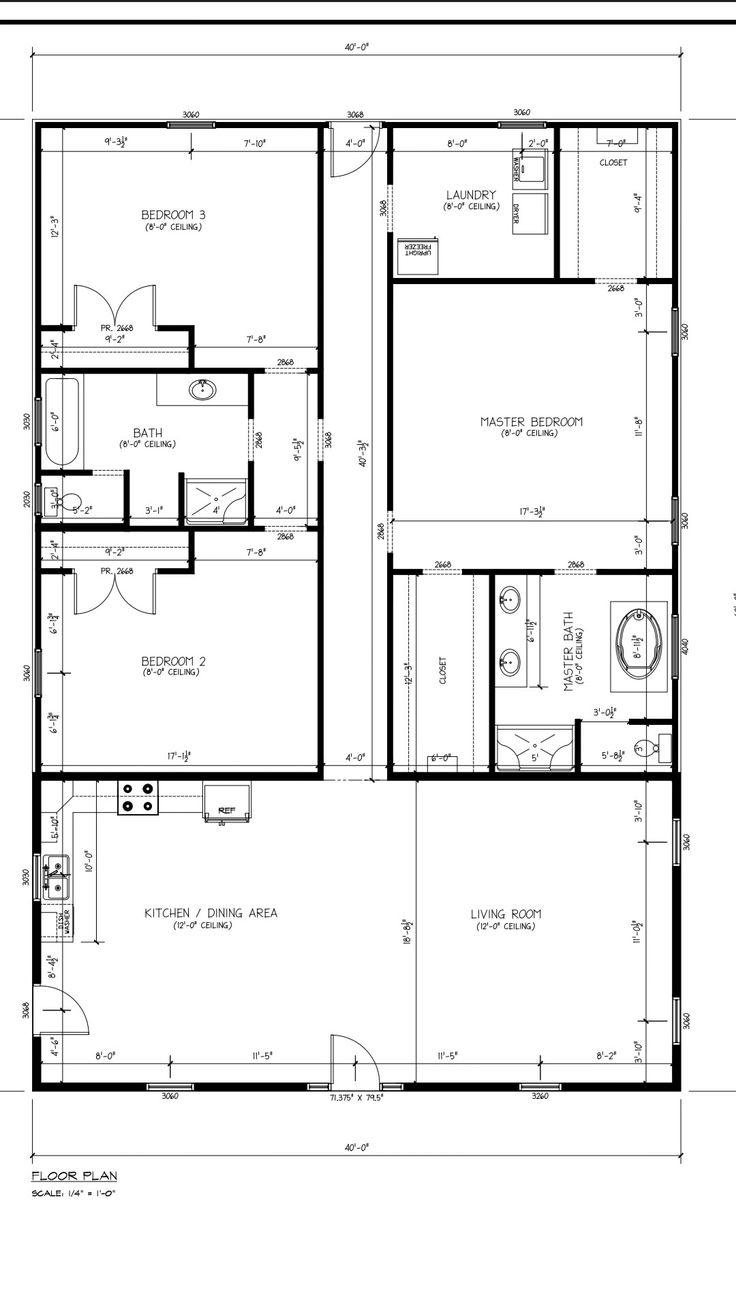 the floor plan for a two story house