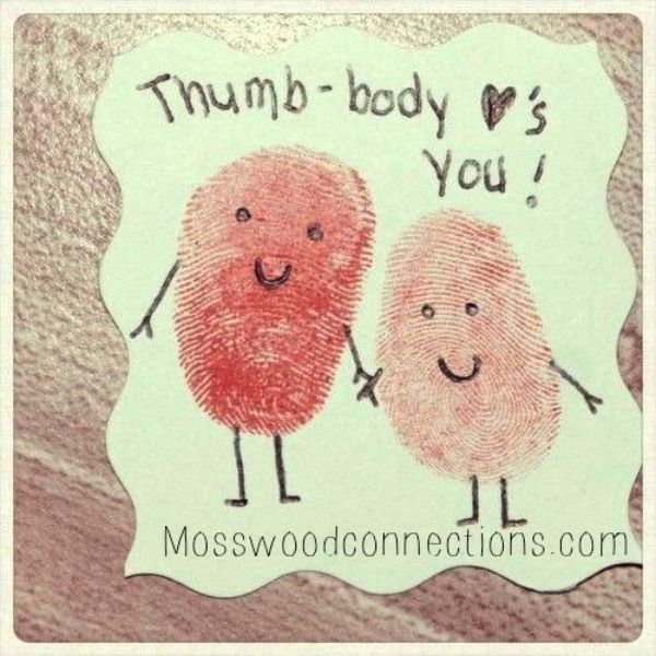 Valentine's Day Crafts For Kids, Thumb Prints, Valentine Crafts For Kids, 카드 디자인, Valentine Print, E Mc2, My Funny Valentine, Valentine Candy, Groundhog Day