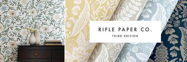 Rifle Paper Co. Third Edition – York Wallcoverings Interior Wall Paper, Anna Bond, Winter Park Florida, Gouache Illustrations, How To Install Wallpaper, Wallpaper Trends, York Wallcoverings, Statement Wall, Inspirational Wallpapers