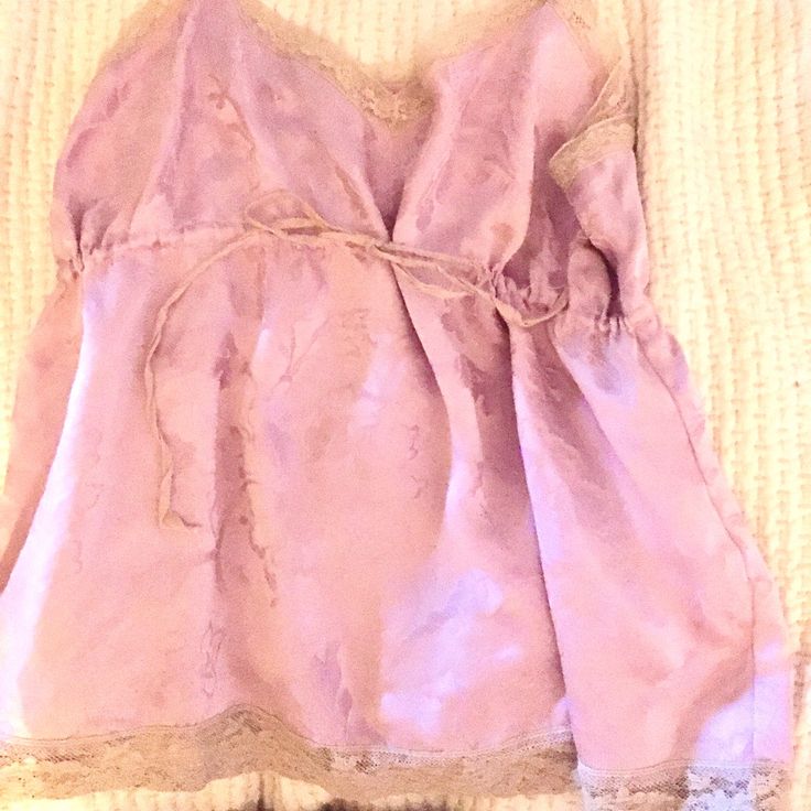 This Hasnt Been Worn. Its Nwot. Its A Cute Piece. Open To Any Offers! Questions? Leave A Comment Below! Casual Pink Sleep Tank Top, Feminine Spaghetti Strap Tops For Loungewear, Feminine Spaghetti Straps Top For Loungewear, Pink Tank Top For Daywear, Pink Tank Top For Day Wear, Chic Pink Tank Top, Chic Pink Tank Top Vest, Pink Feminine Vest Top, Pink Sleeveless Camisole For Loungewear