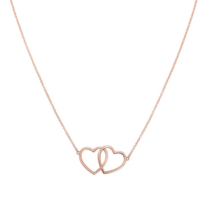 What's better than two hearts linked as one? Two 14K Gold hearts intertwined and stacked forever around your neckline! Now you can commemorate the love that keeps you connected with our Forever Hearts Necklace. This meaningful piece features two handcrafted interlocking hearts in a high-polish finish draped on our perfect cable chain necklace. 

Size: 13mm Each Heart 
14K Solid Gold

Lifetime Guarantee

Made in Los Angeles Luxury Minimalist Heart Necklace For Anniversary, Hearts Intertwined, Heart Real, Pokemon Battle, Mangalsutra Design, Black Beads Mangalsutra, Black Beads Mangalsutra Design, Interlocking Hearts, Gold Hearts