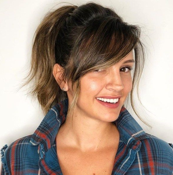 Medium Layered Haircut With Side Bangs, Medium Length Haircut Side Part Bangs, Side Bangs With Long Hair Straight, Medium Length Hair Styles With Bangs Over 50, Bangs For Side Parted Hair, Long Hairstyles With Bangs Over 40, Long Sideswept Bangs, Side Swept Curtain Bangs, Side Sweep Bangs