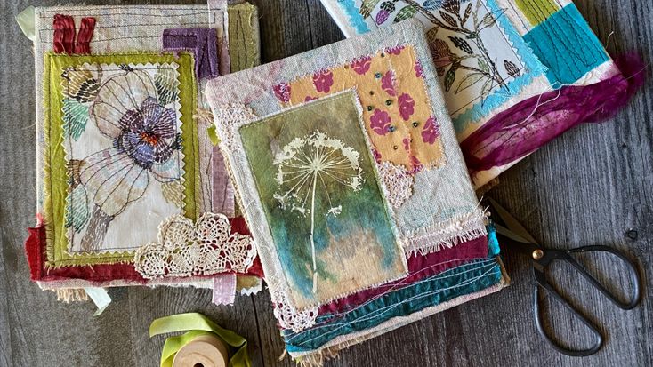 Carol Ann Webster | Art Journals | Fabric Crafts | Tea Bag Art