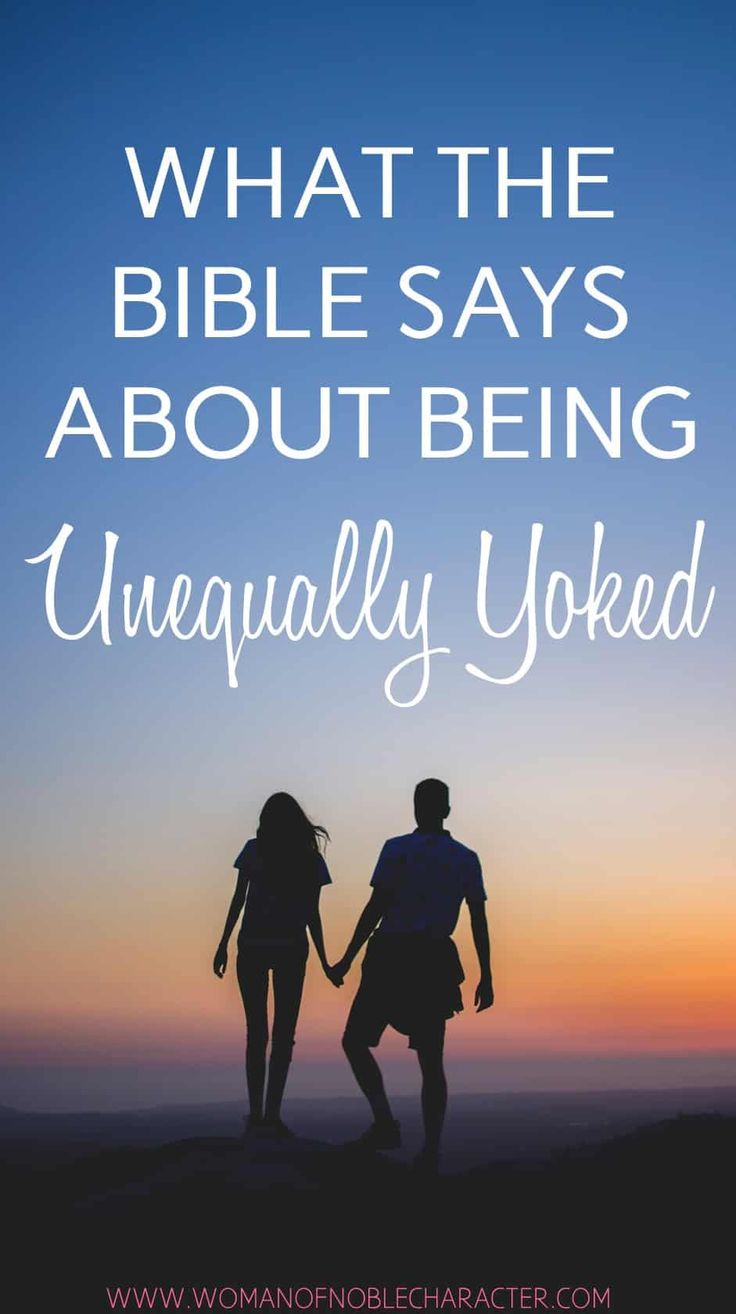 two people holding hands with the words what the bible says about being unagululated