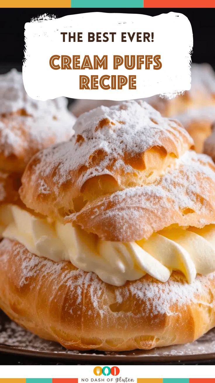 the best ever cream puffs recipe