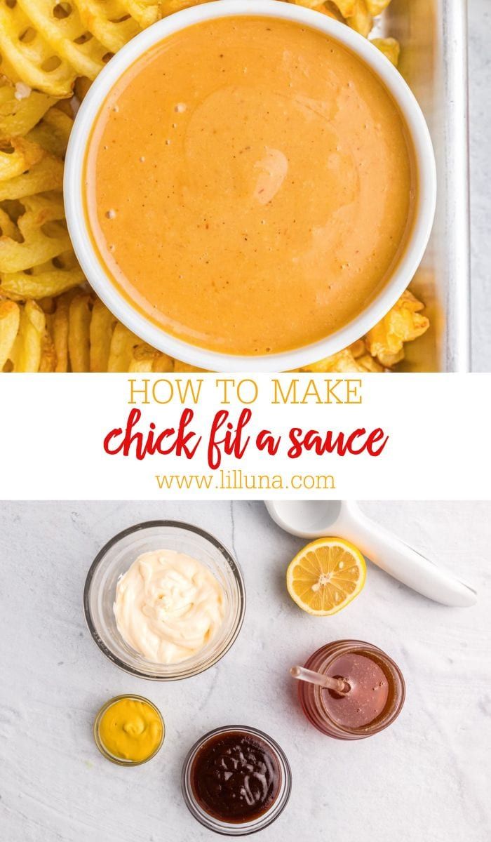 how to make chick fil a sauce with oranges and other condiments