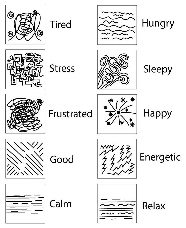 an image of different types of lines and shapes