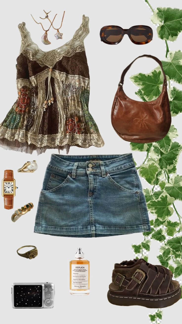 #outfitinspo #outfit #cute Cute Shuffles, Downtown Outfits, Earthy Outfits, Outfit Cute, Swaggy Outfits, Mode Inspo, Look Vintage, Really Cute Outfits, Lookbook Outfits