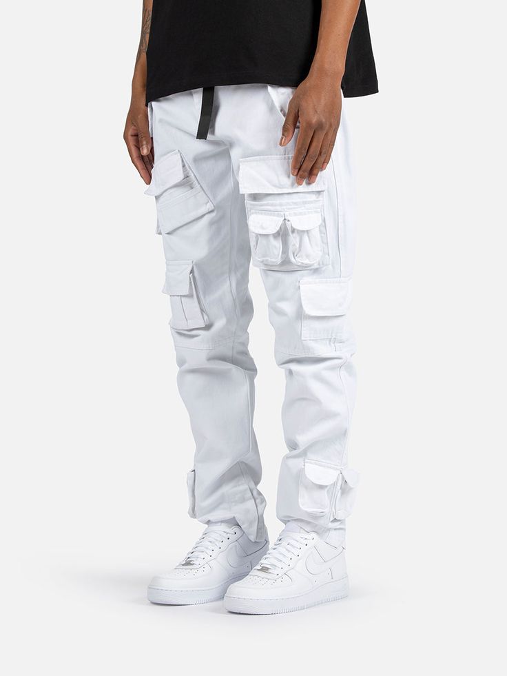 X1 Cargo Pants - White | Blacktailor – BLACKTAILOR Pants White, Low Waisted, Cargo Pants, Shop Now, Pants, White, Design, Trousers