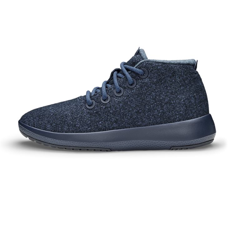 The Wool Runner-up Mizzle is a wet-weather high top made with ZQ Merino wool and a bio-based water repellent shield, so your feet stay dry and cozy no matter what the weather is. Winter Outdoor Sneakers With Textured Sole, Moisture-wicking Breathable Sneakers For Outdoor, Wool Runners Allbirds, Casual Blue Moisture-wicking Running Shoes, Black Non-slip Running Shoes In Breathable Fabric, Blue Moisture-wicking Running Shoes, Lipstick Bag, Chain Strap Bag, Floral Shoes