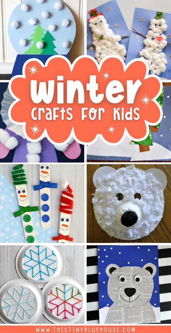 winter crafts for kids that are easy to make