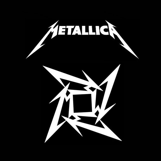 Metallica Logo Design, Metallica Tattoo, Metallica Black Album, Metallica Logo, Metallica Art, Rock Band Logos, Anime Rapper, Metallica T Shirt, Outline Drawings