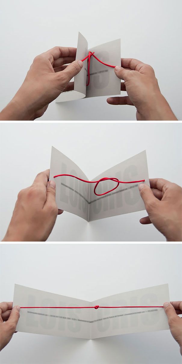 the instructions for how to make an origami book with string and paper scissors