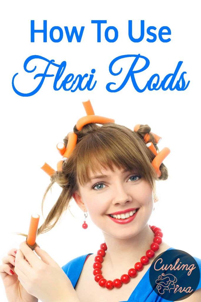 The neat thing about Flexi Rods is you can use it in any type of hair. Learn how to use flexi rods whether your hair is dry, wet, relaxed, natural, long, short, and frizzy. They are a heat-less, easy to manage method to get curls in various forms and sizes. How To Use Flexible Curling Rods, Hair Rods How To Use, How To Use Curling Rods, Hair Rods Curls Hairstyles, Flexible Curling Rods, Rod Curls, Flexi Rod Curls, Curl Short Hair, Heartless Curls