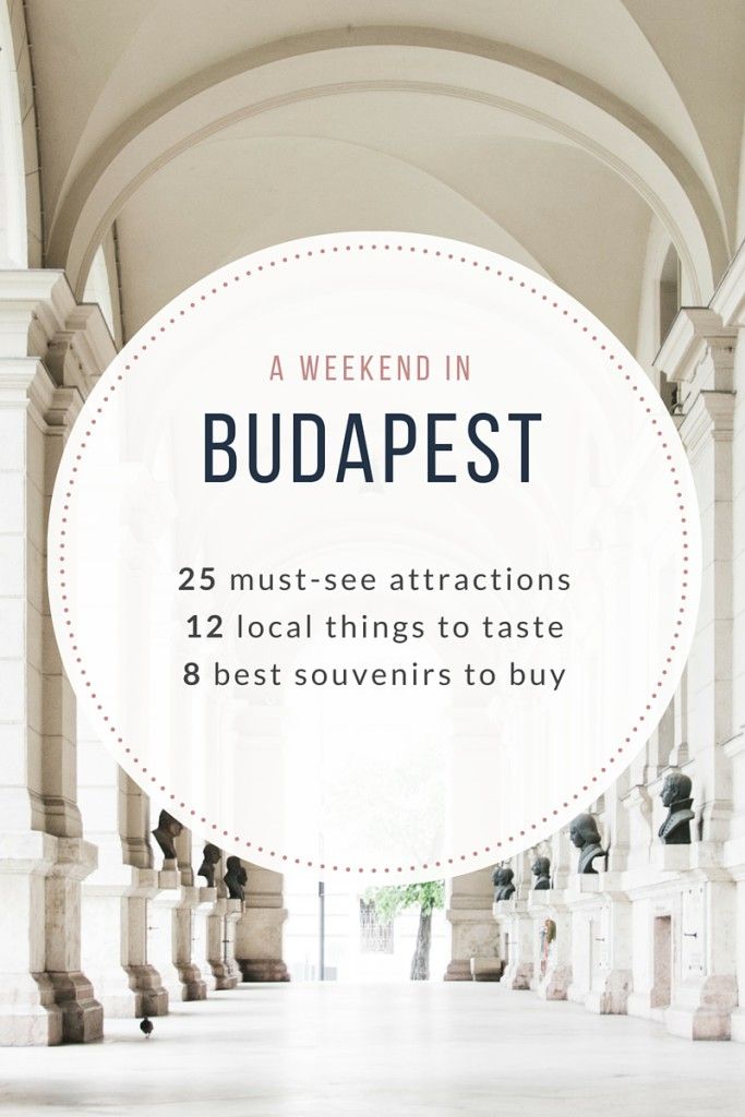 the inside of a building with text overlay that reads, a weekend in budapest 25 must - see attractions 12 local things to taste 8 best souvenirs to buy