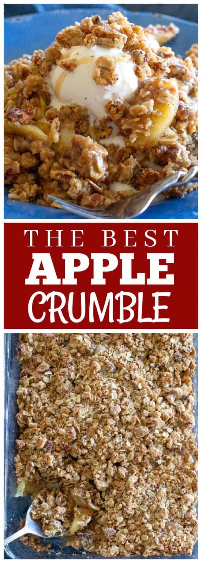 the best apple crumble recipe ever