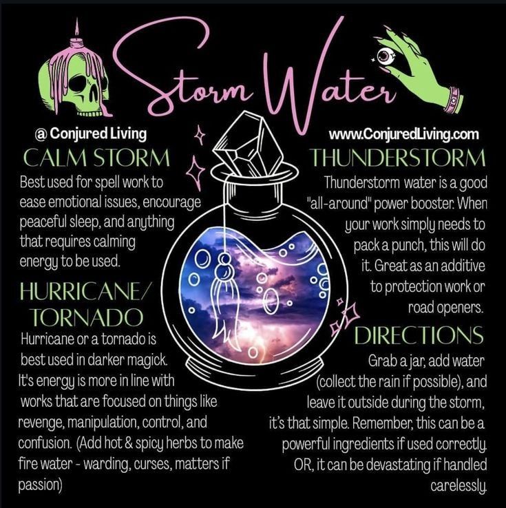 Witchcraft Water, Storm Witch, Candle Magic Spells, Storm Water, Water Witch, Witch Rituals, Wiccan Magic, Elemental Magic, Magic Spell Book