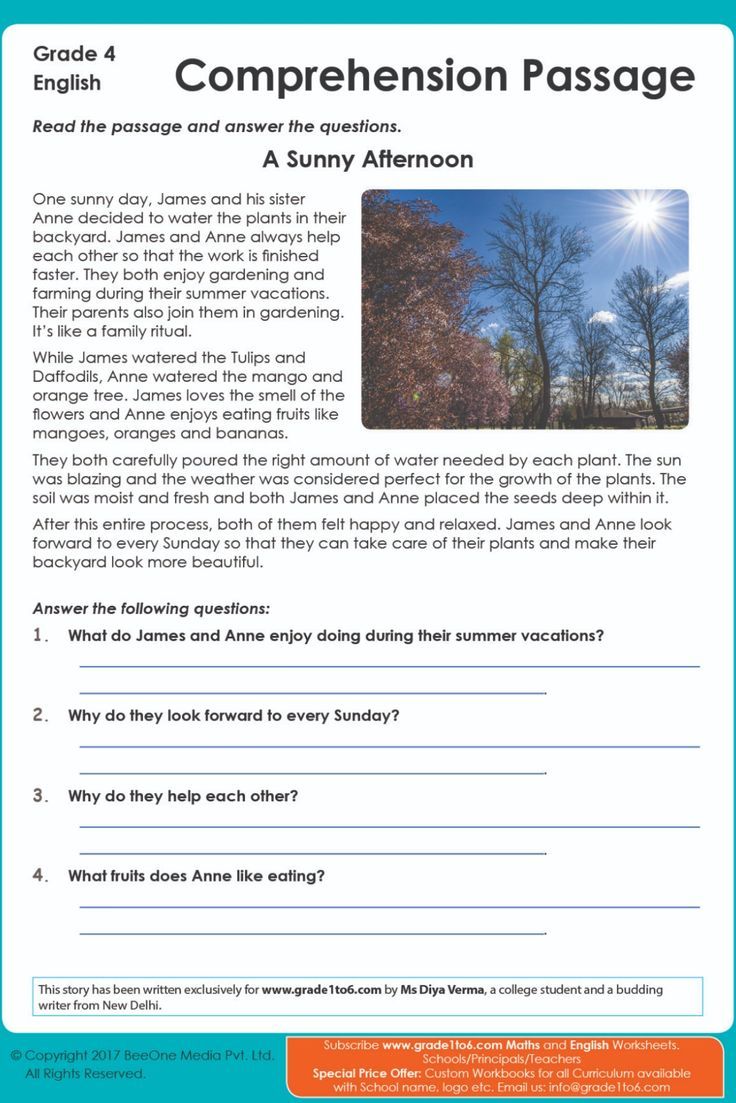 the worksheet for reading and writing with an image of trees in the background