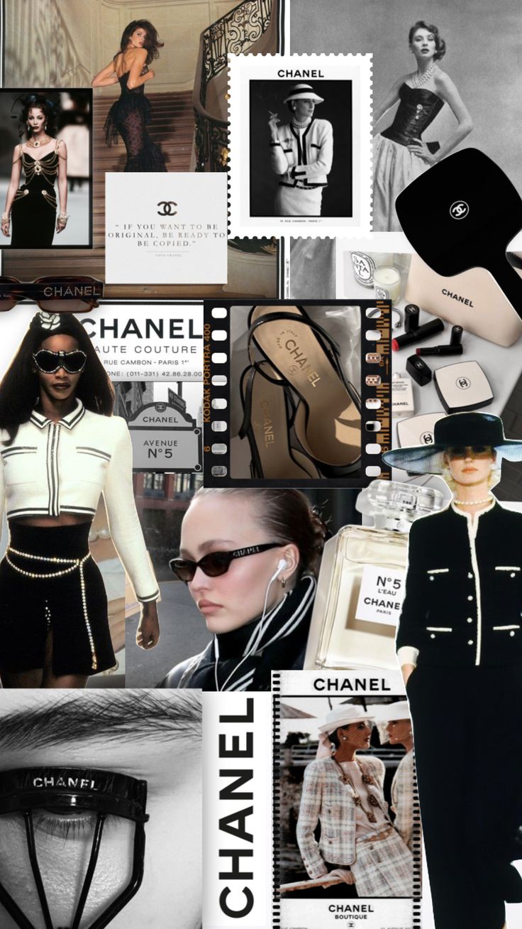 chanel girl xoxo Old Chanel Aesthetic, Chanel Mood Board, Chanel Old Money, Chanel Aesthetic Wallpaper, Vintage Chanel Aesthetic, Chanel Aesthetic Vintage, Chanel Collage, Coco Chanel Aesthetic, Old Chanel