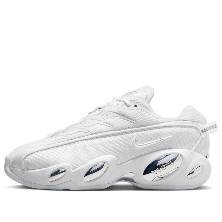 Nike x NOCTA Glide 'White' DM0879-100 Nike Air Jordan Shoes, Nike Shoes (men), Air Jordan Shoes, Nike Basketball, Sports Footwear, Pretty Shoes, Stylish Sneakers, Nike Running, Nike Sb