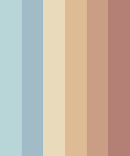 the color palette is very different than it appears in this image, but not all colors are