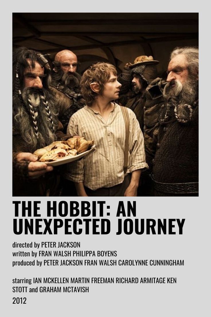 the hobbit an unexpected journey poster