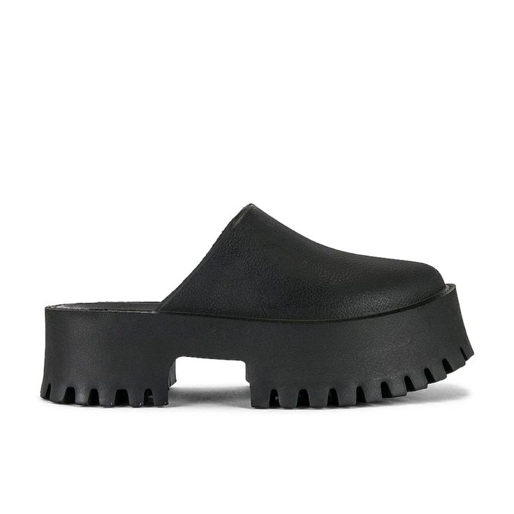 New. Price Firm Black Platform Slippers With Chunky Platform And Round Toe, Black Chunky Platform Slip-on Mules, Black Slip-on Mules With Chunky Platform, Casual Synthetic Clogs With Lug Sole, Black Clogs With Lug Sole And Round Toe, Black Chunky Platform Mules In Modern Style, Black Closed Toe Mules With Chunky Platform, Casual Black Platform Slippers With Chunky Platform, Black Open Toe Clogs With Chunky Platform