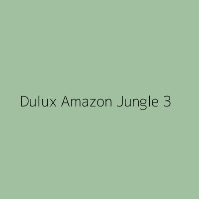 the words dulux amazon jungle 3 on a green background