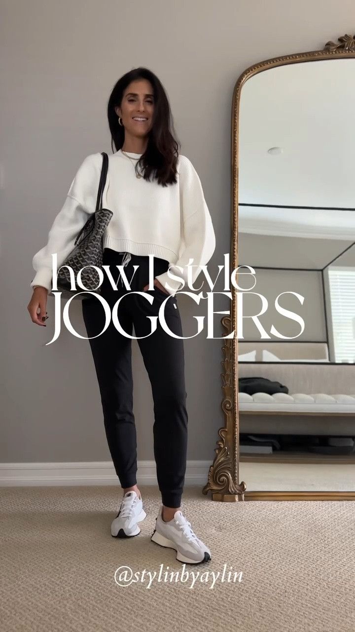 Free People curated on LTK Joggers With Socks Outfit, Urban Joggers With Elastic Waistband And Tapered Leg, Sporty Straight Leg Joggers With Pull-on Style, Casual Everyday Pull-on Joggers, Everyday Pull-on Style Joggers, Crew Socks Outfit, Sporty Tapered Leg Pull-on Joggers, Socks Outfit, Women Loafers