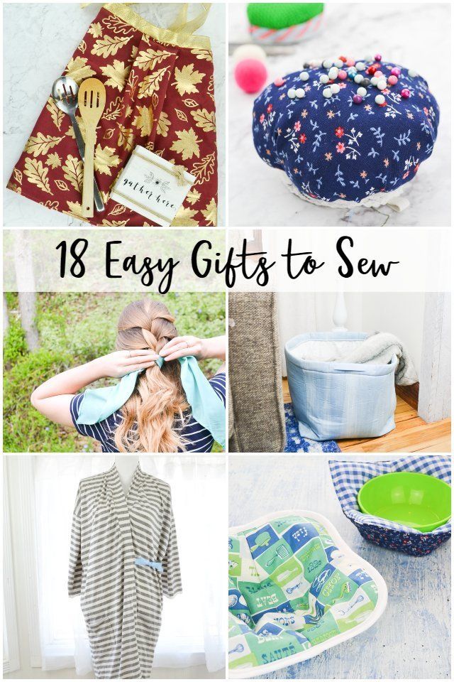 18 Easy Gifts to Sew • Heather Handmade Sew Wedding Gift, Hand Sewn Gift Ideas, Easy Gifts To Sew, Gift Ideas Craft, Advanced Sewing Projects, Sew Tutorials, Altering Jeans, Sewing Gift Ideas, Gifts To Sew