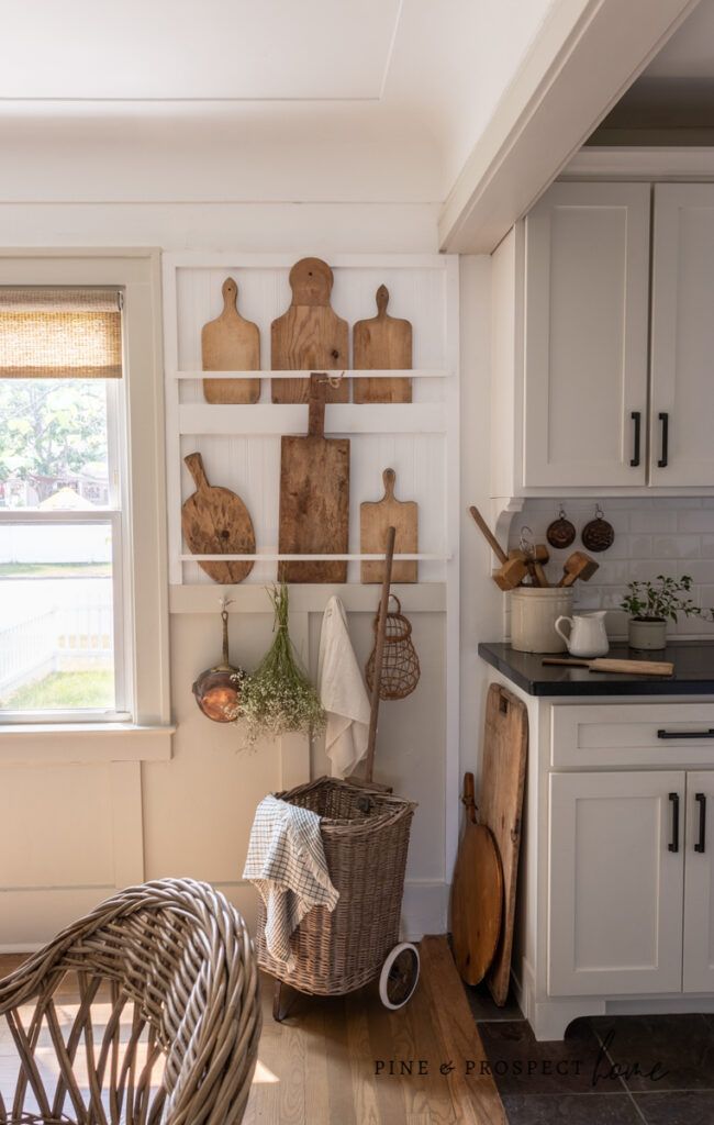 the kitchen is clean and ready to be used as a place for cooking or baking