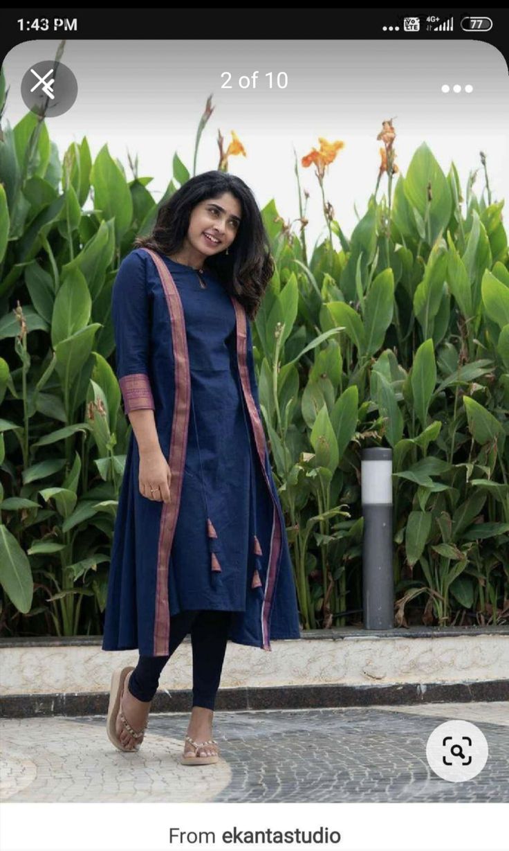 Mangalagiri Dress Designs, Mangalagiri Cotton Dress Designs, Kurta Ideas, Chudidhar Designs, Punjabi Dresses, Dress Stitching, Kurti Pattern, Simple Kurta, Suit Dresses