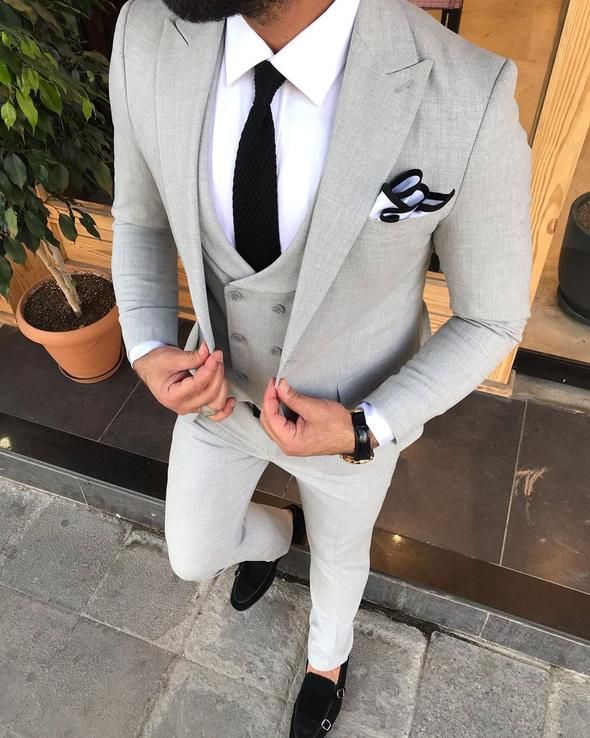 Grey Suits For Men, 3 Piece Suit For Men, 3 Piece Suit Men, Grey 3 Piece Suit, Suits Tuxedo, Grey Slim Fit Suit, Suit For Men Wedding, Suit 3 Piece, Grey Suit Wedding