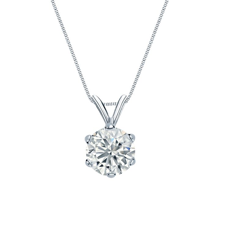 These magnificent diamond solitaire pendant come set in classic 14k white gold metal with a 6-Prong basket setting and round-cut natural diamond with a total weight of 1.00 ct. The pendant comes with a matching 18-inch box chain that secures with a spring ring clasp. Black Diamond Pendant, Black Diamond Studs, Diamond Solitaire Pendant, Halo Diamond Earrings, Solitaire Diamond Pendant, Colored Diamond Rings, Basket Setting, Basket Set, Black Diamond Ring