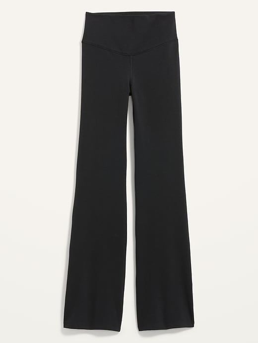 Extra High-Waisted PowerChill Hidden-Pocket Flare Pants for Women | Old Navy Black Flare Pant, Black Flare Pants, Flare Pant, Black Flare, Jack Black, Cotton Lights, Petite Size, Flare Pants, Boot Cut