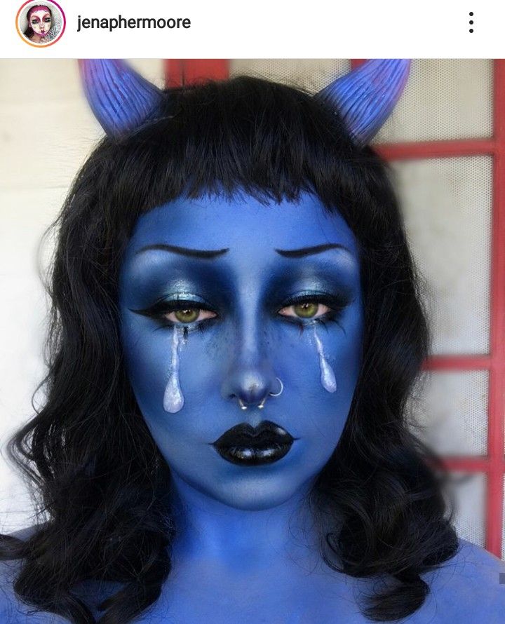 Halloween Look Ideas, Club Kid Makeup, Cosplay Makeup Looks, Kid Makeup, Halloween Costume And Makeup, Halloween Fantasia, Valentines Photoshoot, Devil Makeup, Themed Costumes