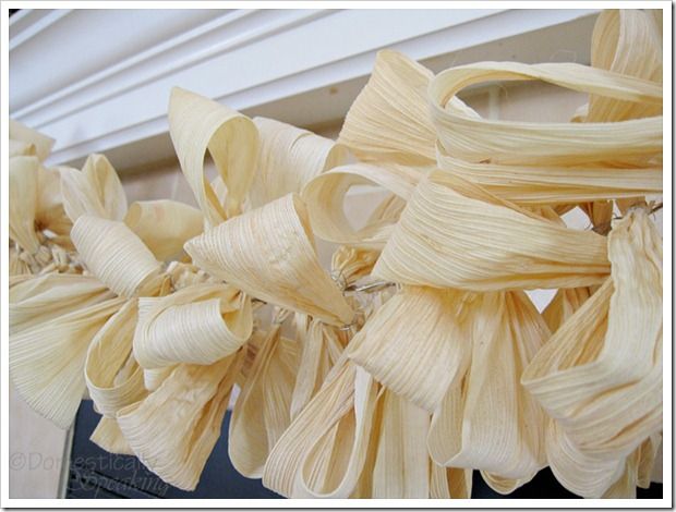 several pieces of pasta hanging from the ceiling