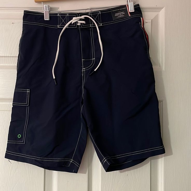 Xs/ M Nautica Navy Blue Swimsuit For A Boy Navy Blue Swimsuit, Blue Swimsuit, Man Swimming, Mens Clothing, A Boy, Board Shorts, Evening Wear, Vneck Sweater, Tommy Hilfiger