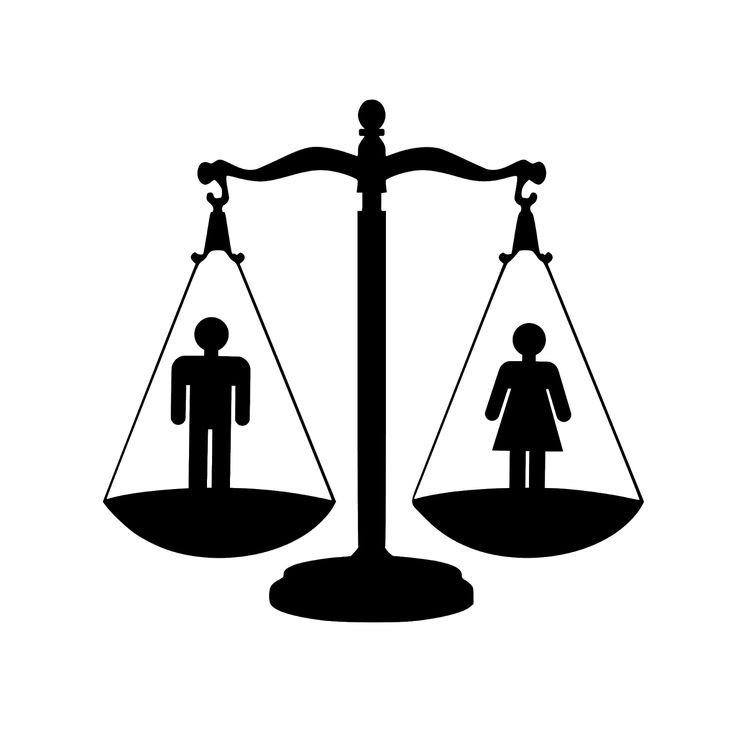 an image of two people on the scale