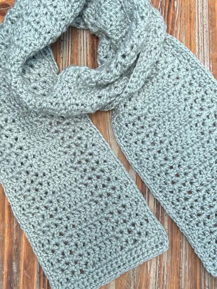 Easy V-Stitch Crochet Scarf - Free Crochet Pattern Free Scarves Crochet Patterns, 2 Skein Crochet Scarf, Crocheted Neck Scarves Free Patterns, Lion Brand Scarfie Yarn Patterns Crochet Free, Crochet Scarf Lightweight Yarn, Granny Stripe Crochet Scarf, Crochet Ladies Scarf, V Stitch Scarf Crochet Pattern, Scarves To Crochet