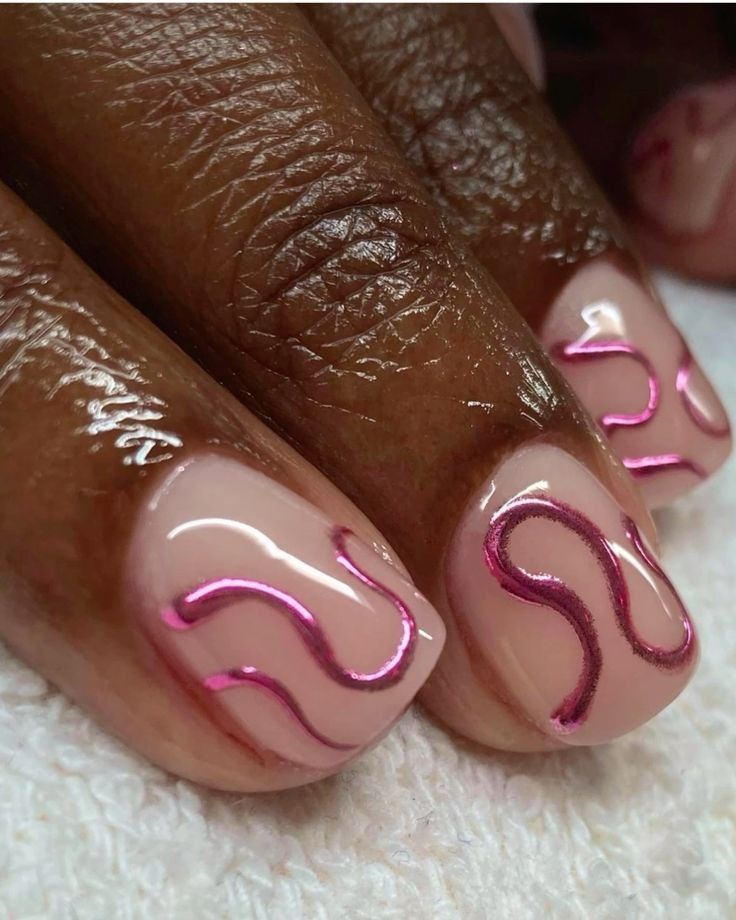 Regular Manicure Nails Art Ideas, No Chip Nail Ideas, Short Natural Nail Ideas Summer, Short Natural Gel Nail Designs, Hard Nails Short, Natural Nail Designs Short Summer, Natural Gel Nail Designs, Very Short Natural Nail Designs, Simple Gel Nail Inspo Short