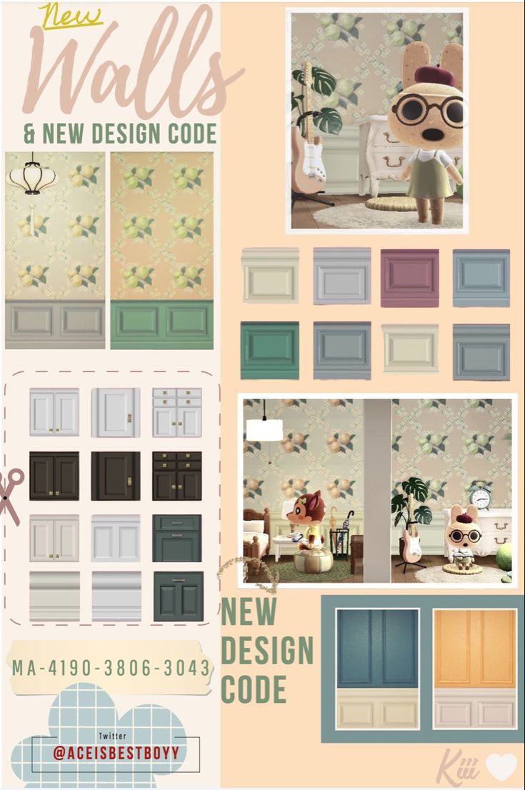 the new design code for walls and new design code is now available to all customers