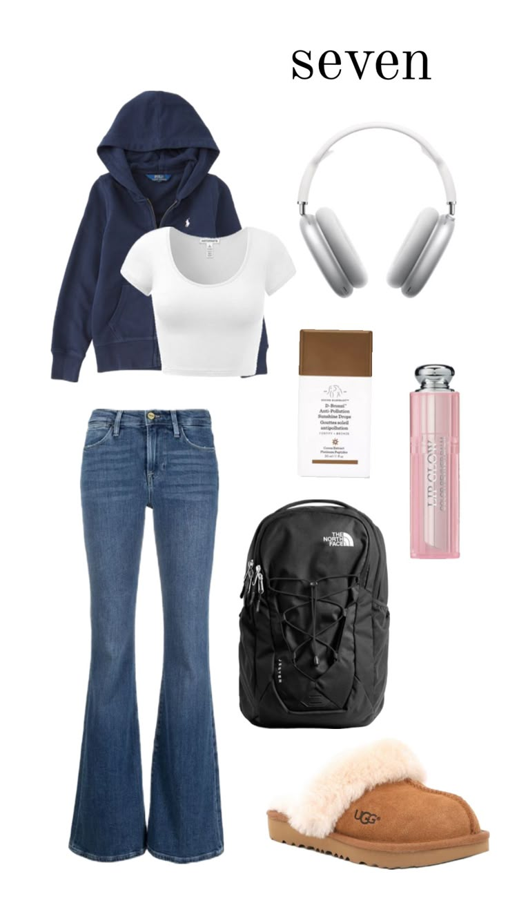 Back To School Outfits Flare Jeans, Things To Wear With Baggy Jeans, School Outfits Flared Jeans, Outfits For School Flare Jeans, Light Blue Flare Jeans Outfits, Cute Outfits With Flare Jeans, Outfit Ideas With Flare Jeans, Flared Jeans Outfit Winter, Flared Jeans Outfit Ideas